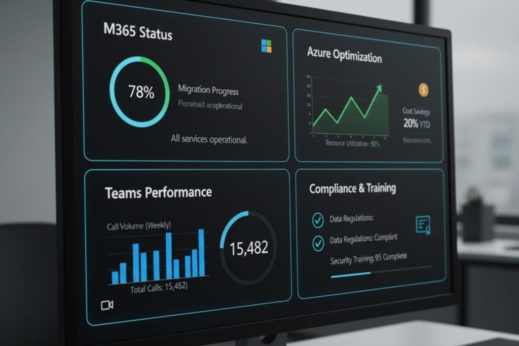 Toggle Now's Microsoft dashboard.